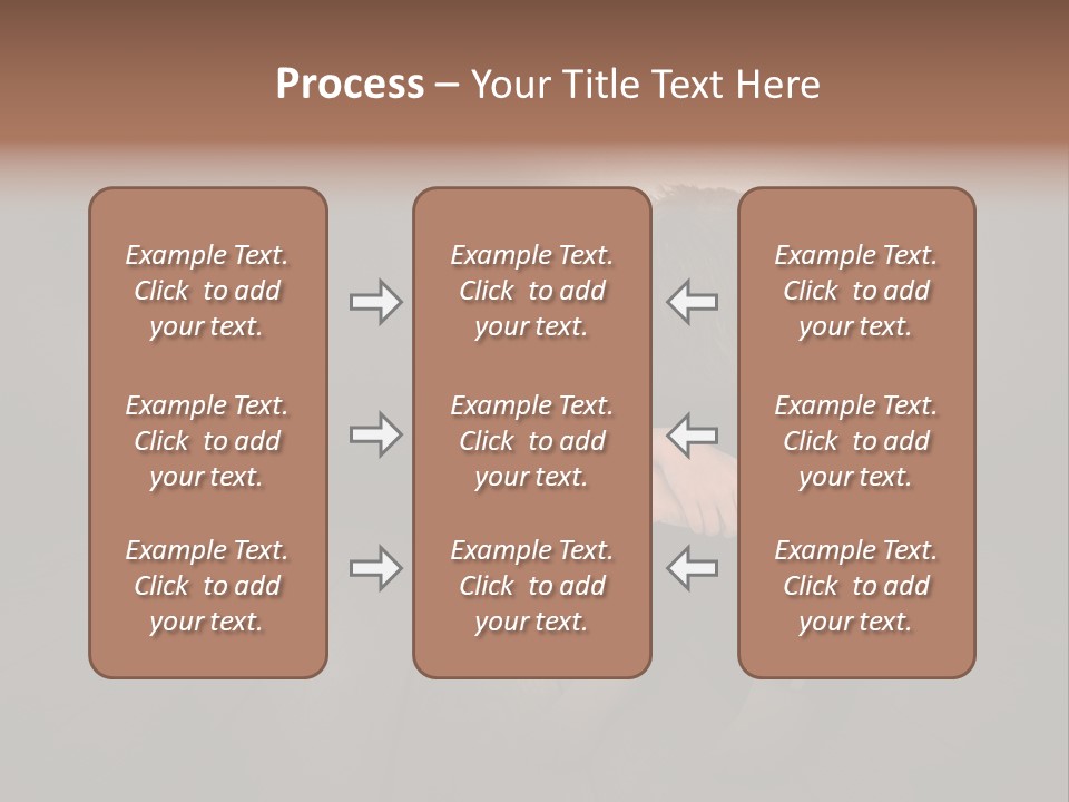 Conflict Sadness Stress PowerPoint Template