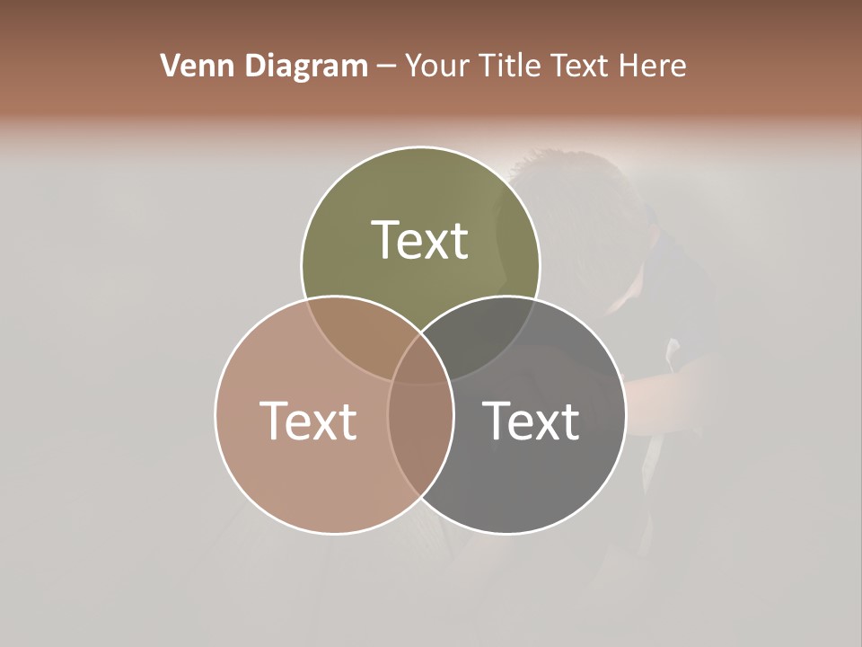 Conflict Sadness Stress PowerPoint Template