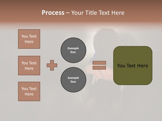Conflict Sadness Stress PowerPoint Template