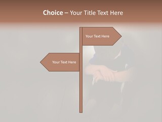 Conflict Sadness Stress PowerPoint Template