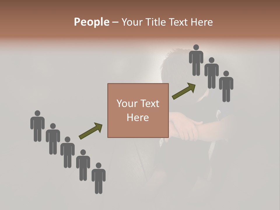 Conflict Sadness Stress PowerPoint Template