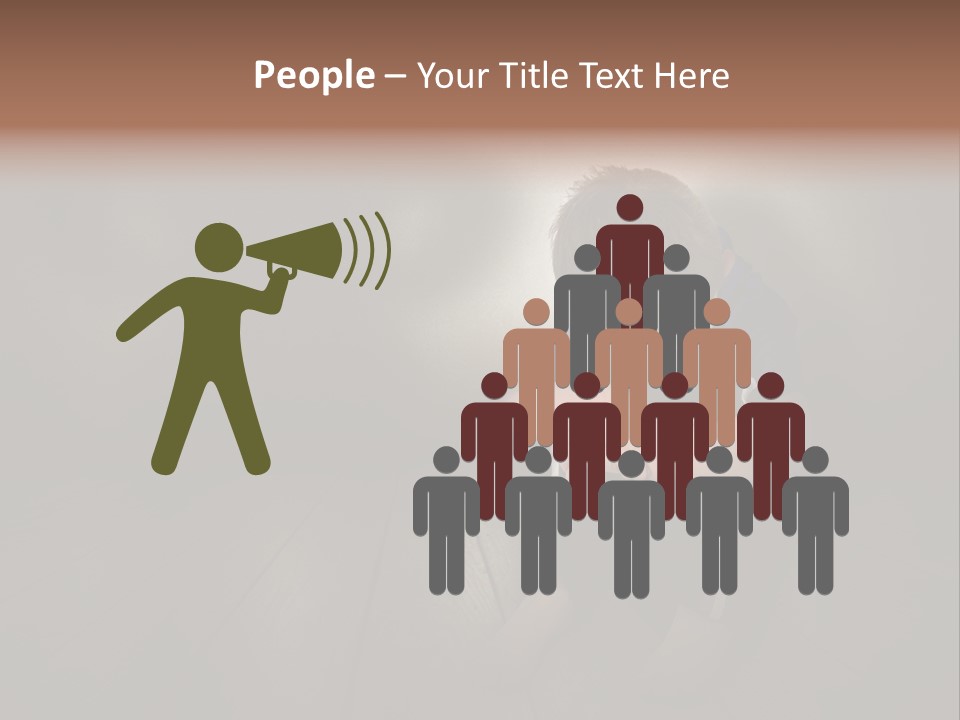 Conflict Sadness Stress PowerPoint Template
