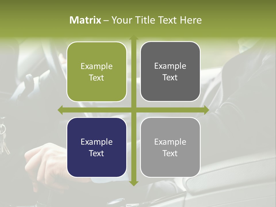 Automobile Safety Cruise PowerPoint Template