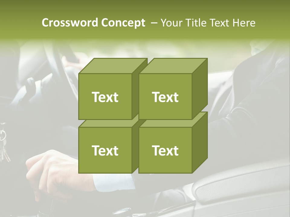 Automobile Safety Cruise PowerPoint Template