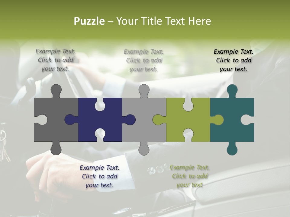 Automobile Safety Cruise PowerPoint Template