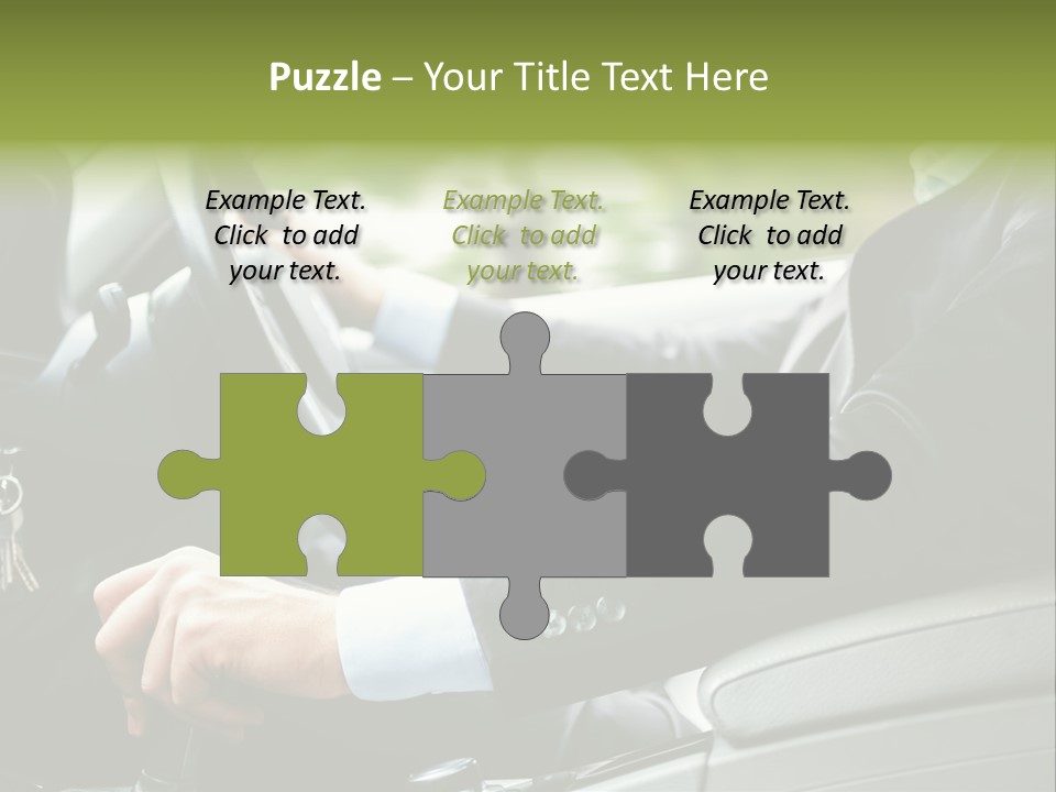 Automobile Safety Cruise PowerPoint Template