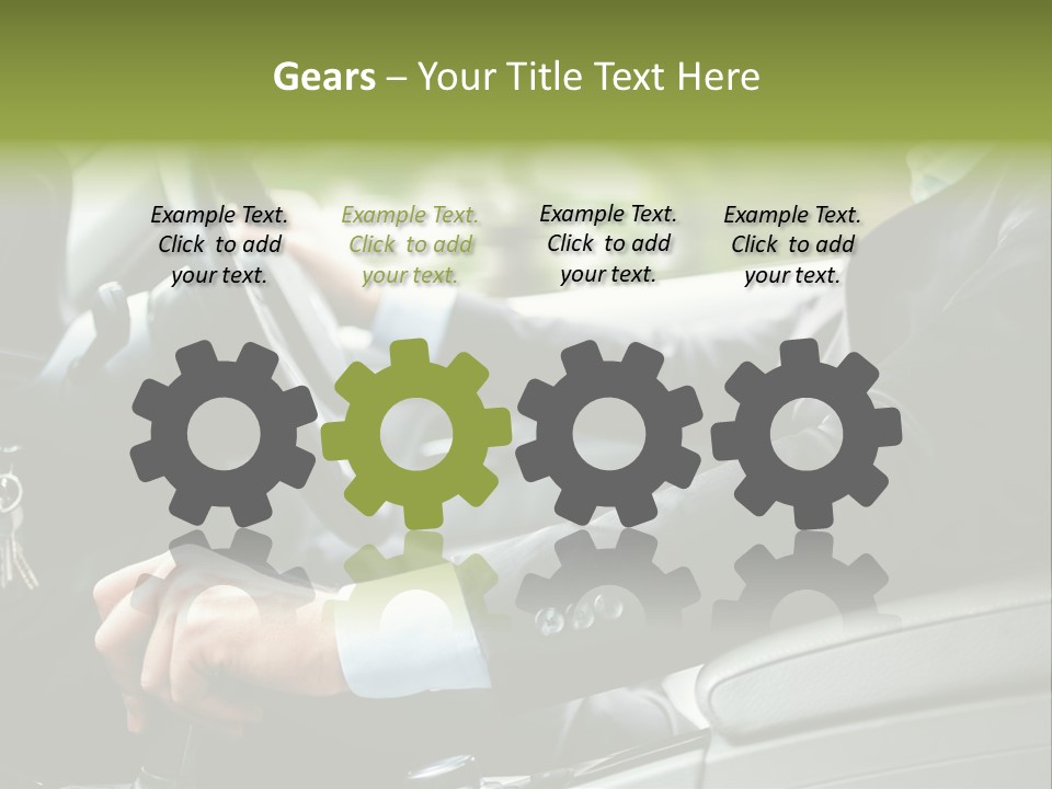 Automobile Safety Cruise PowerPoint Template