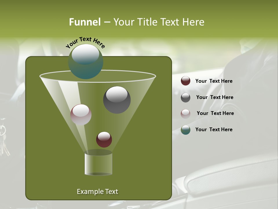 Automobile Safety Cruise PowerPoint Template