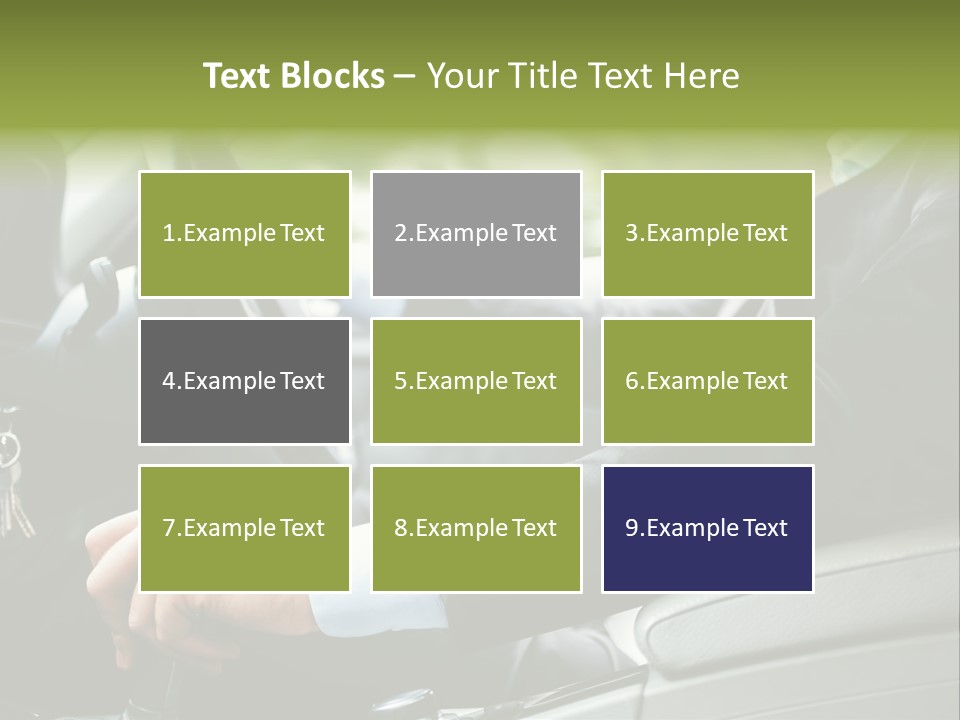 Automobile Safety Cruise PowerPoint Template