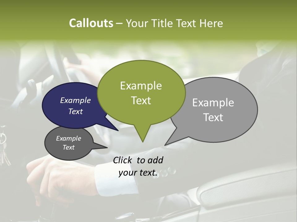 Automobile Safety Cruise PowerPoint Template