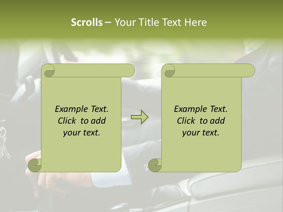 Automobile Safety Cruise PowerPoint Template