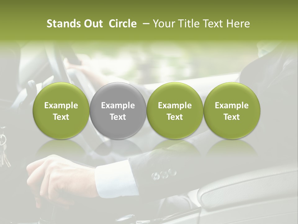 Automobile Safety Cruise PowerPoint Template