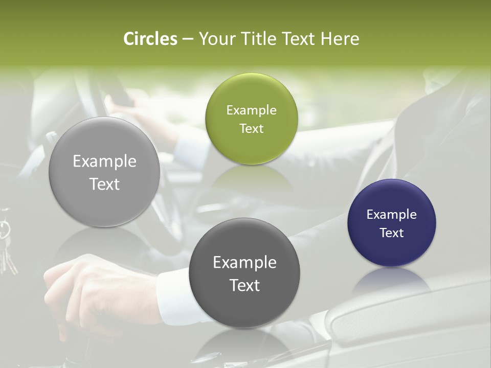 Automobile Safety Cruise PowerPoint Template