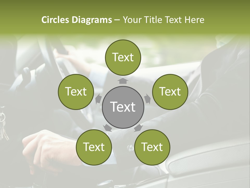 Automobile Safety Cruise PowerPoint Template