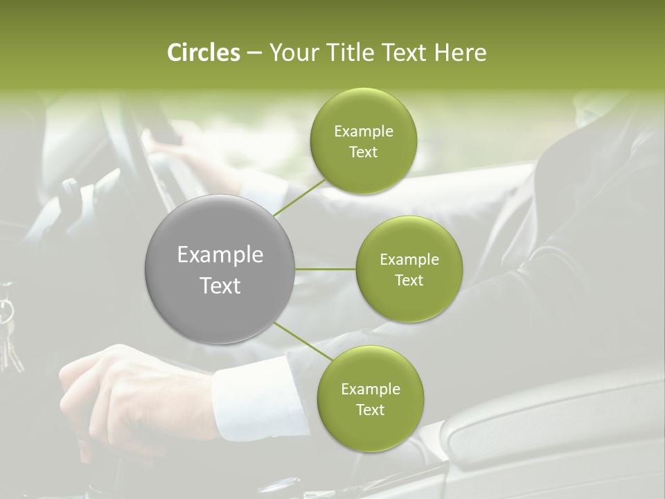 Automobile Safety Cruise PowerPoint Template