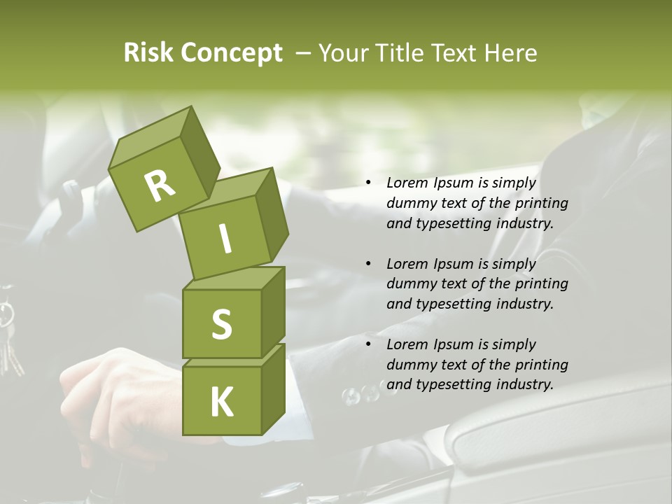 Automobile Safety Cruise PowerPoint Template