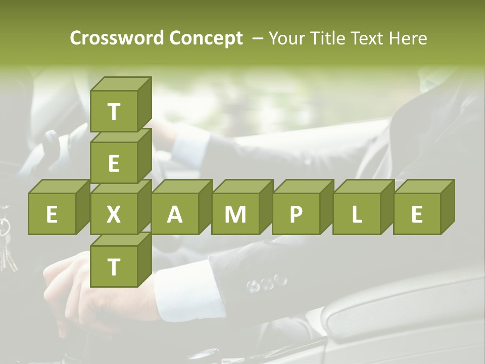 Automobile Safety Cruise PowerPoint Template