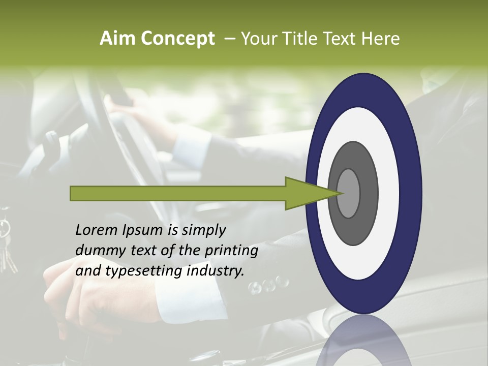 Automobile Safety Cruise PowerPoint Template