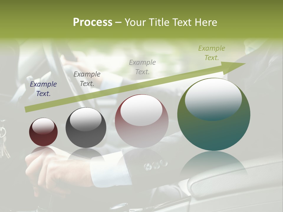 Automobile Safety Cruise PowerPoint Template