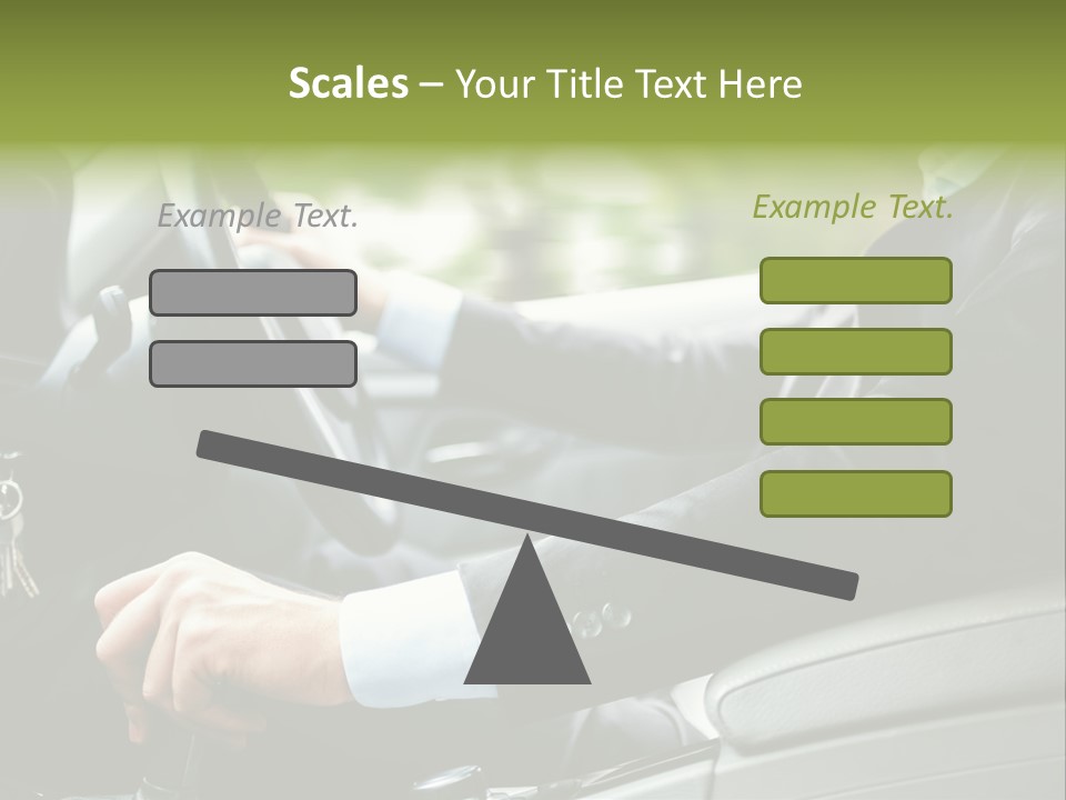 Automobile Safety Cruise PowerPoint Template