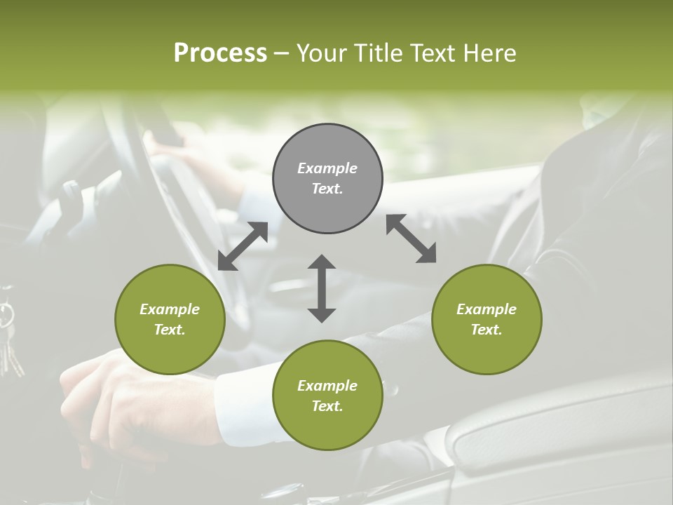 Automobile Safety Cruise PowerPoint Template