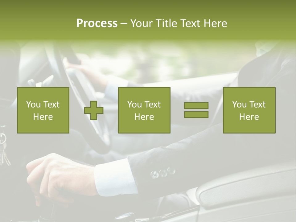 Automobile Safety Cruise PowerPoint Template