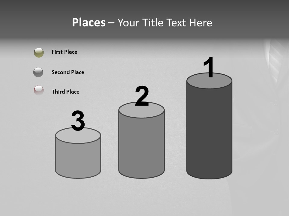 Coat Beauty Concrete PowerPoint Template