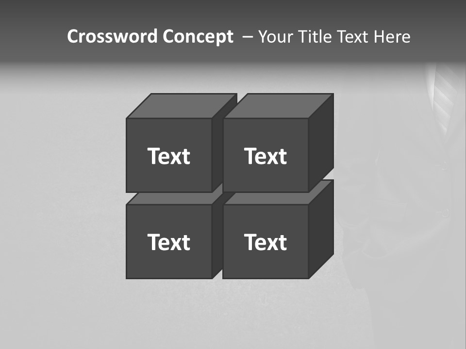 Coat Beauty Concrete PowerPoint Template