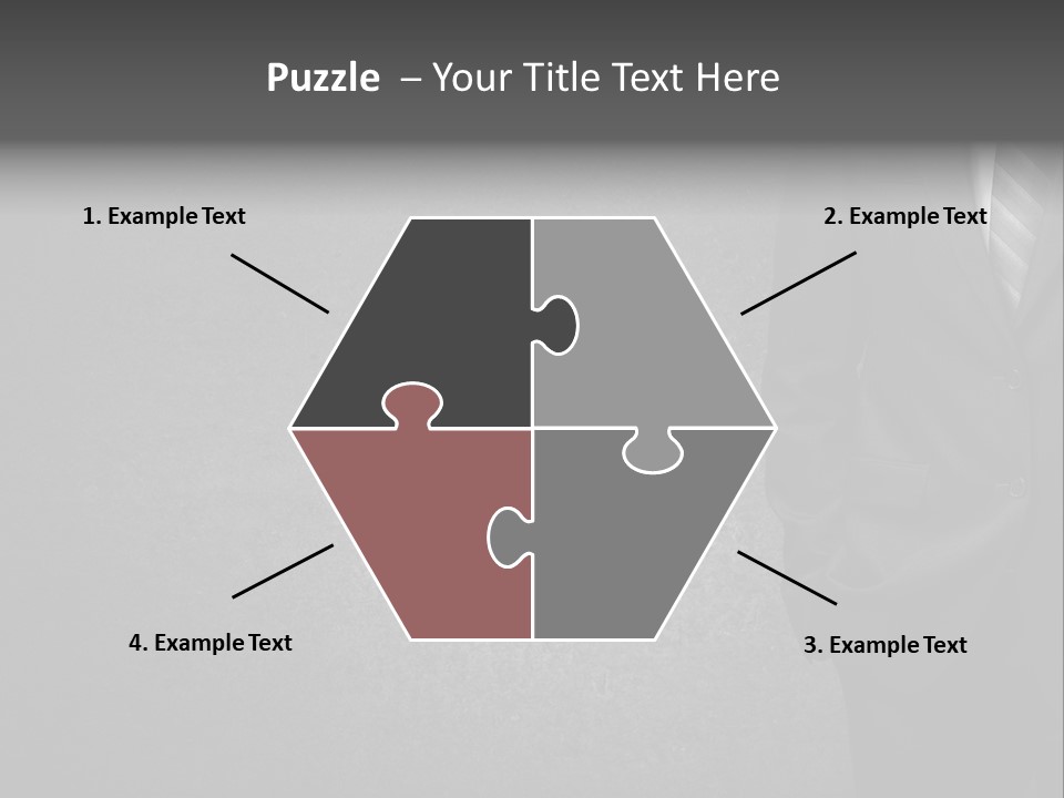 Coat Beauty Concrete PowerPoint Template