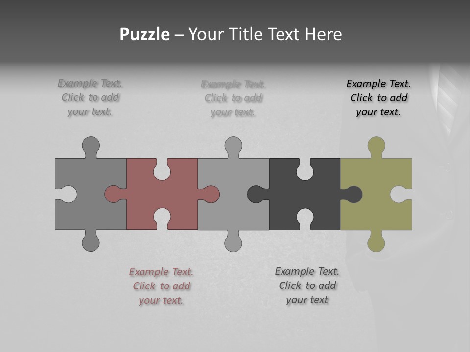 Coat Beauty Concrete PowerPoint Template