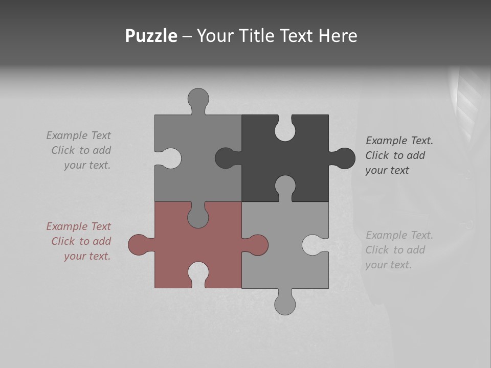 Coat Beauty Concrete PowerPoint Template