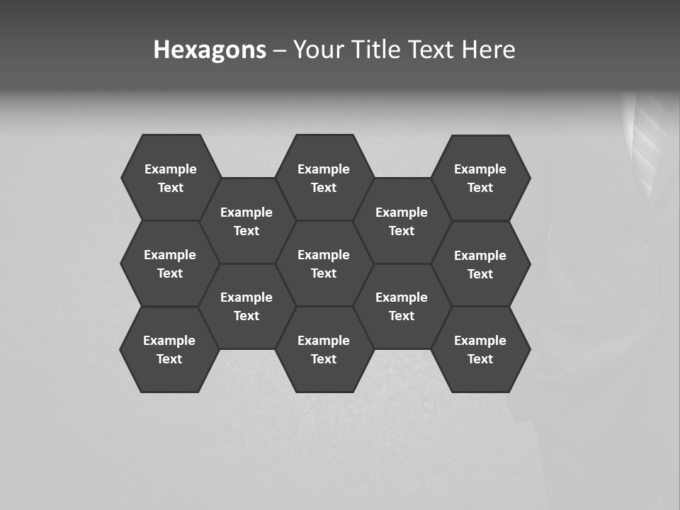 Coat Beauty Concrete PowerPoint Template