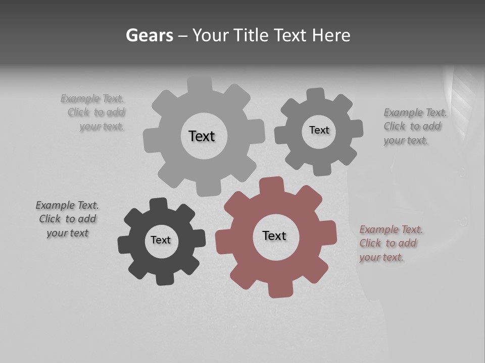 Coat Beauty Concrete PowerPoint Template