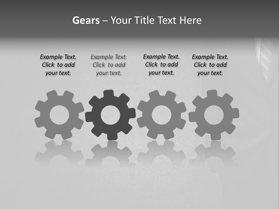 Coat Beauty Concrete PowerPoint Template