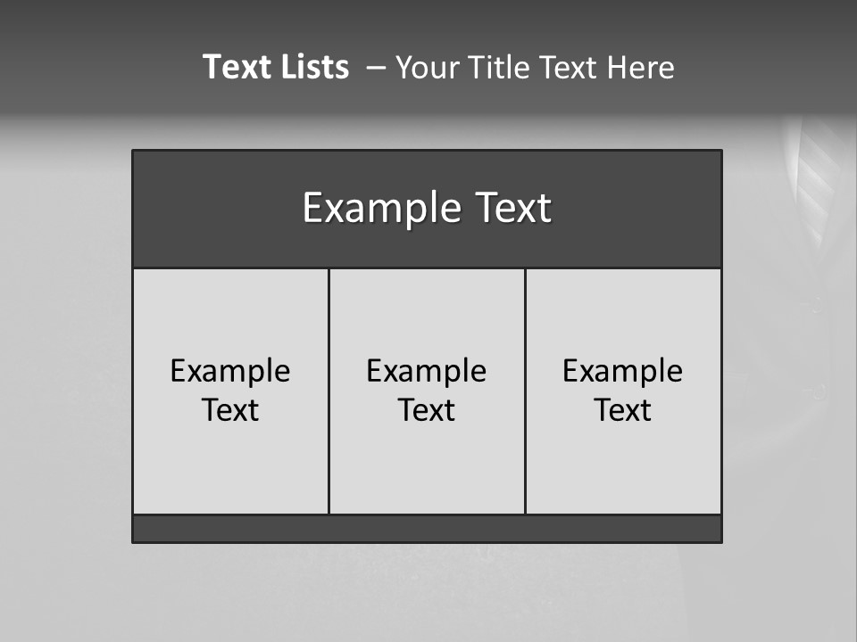 Coat Beauty Concrete PowerPoint Template