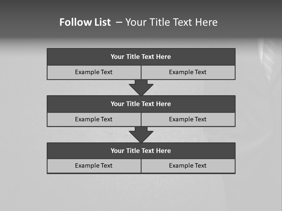 Coat Beauty Concrete PowerPoint Template