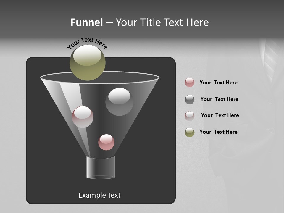 Coat Beauty Concrete PowerPoint Template