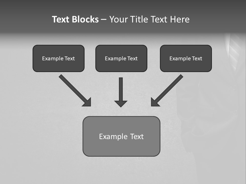 Coat Beauty Concrete PowerPoint Template