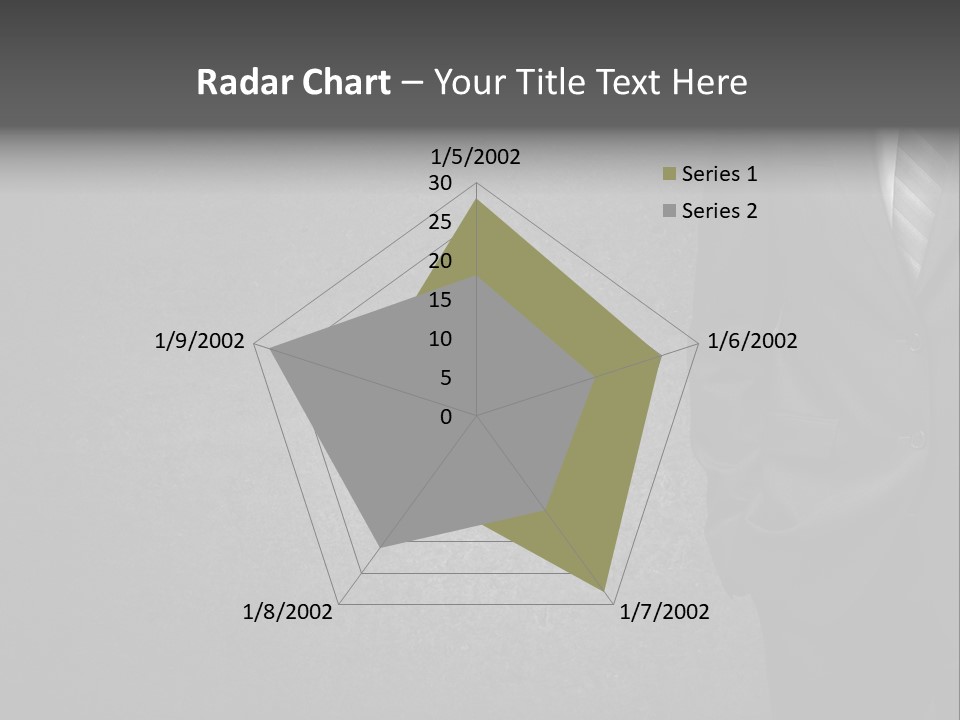 Coat Beauty Concrete PowerPoint Template