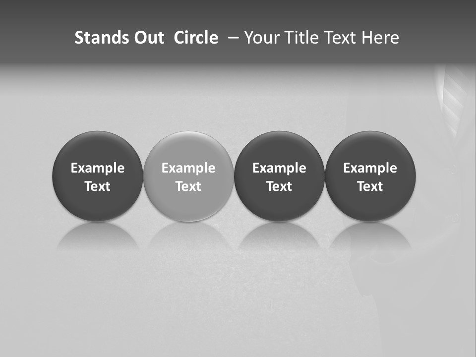 Coat Beauty Concrete PowerPoint Template