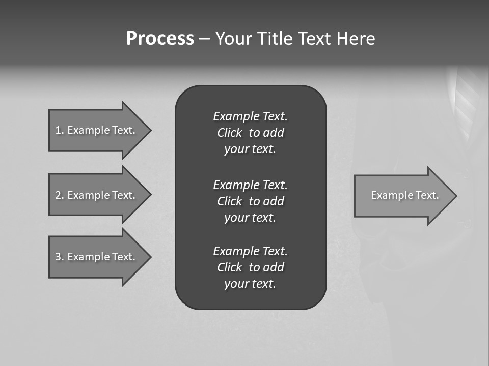 Coat Beauty Concrete PowerPoint Template