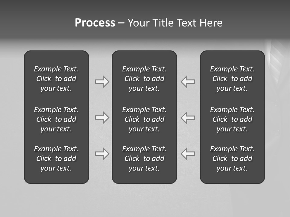 Coat Beauty Concrete PowerPoint Template