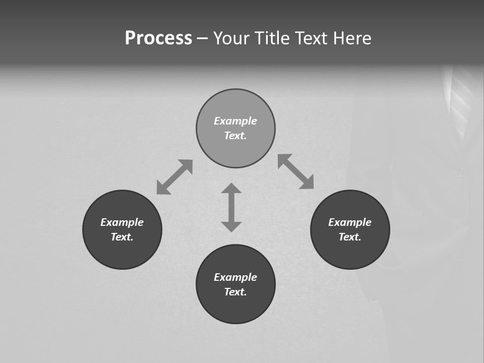 Coat Beauty Concrete PowerPoint Template