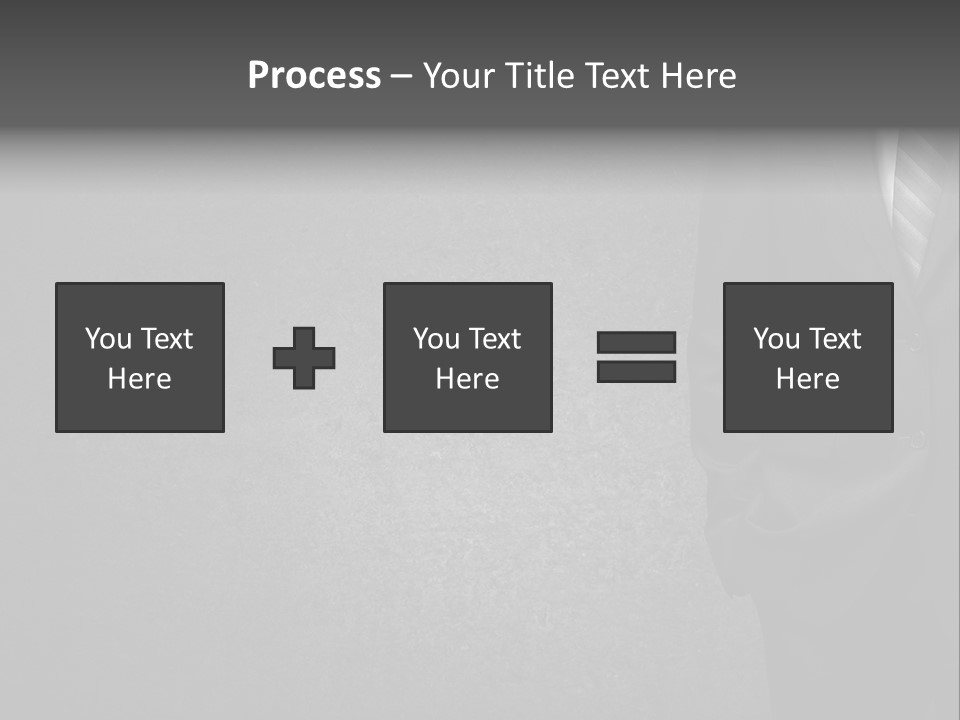 Coat Beauty Concrete PowerPoint Template