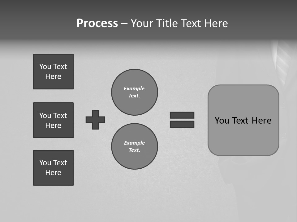 Coat Beauty Concrete PowerPoint Template