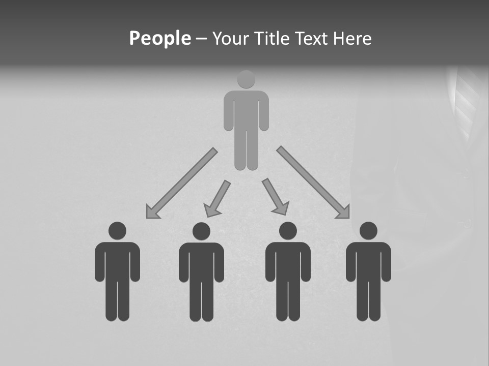 Coat Beauty Concrete PowerPoint Template