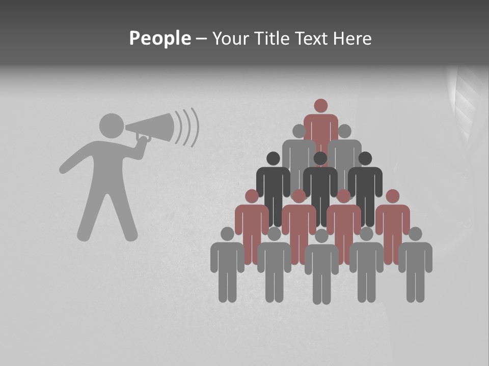 Coat Beauty Concrete PowerPoint Template