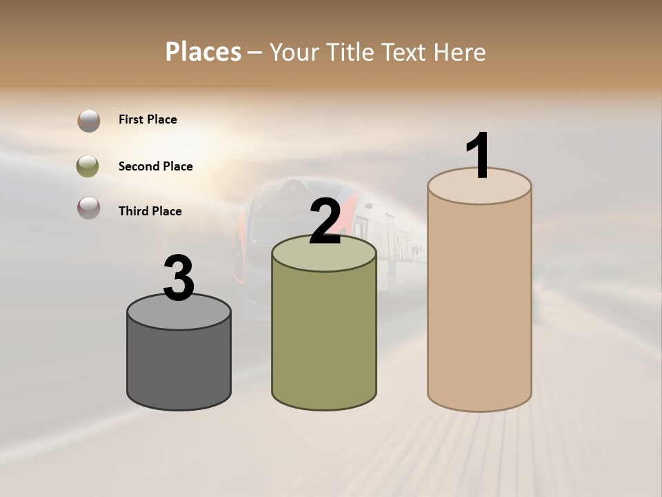 Sky Driver Way PowerPoint Template