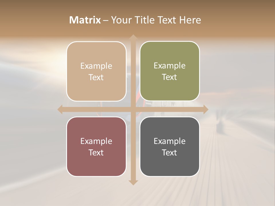 Sky Driver Way PowerPoint Template