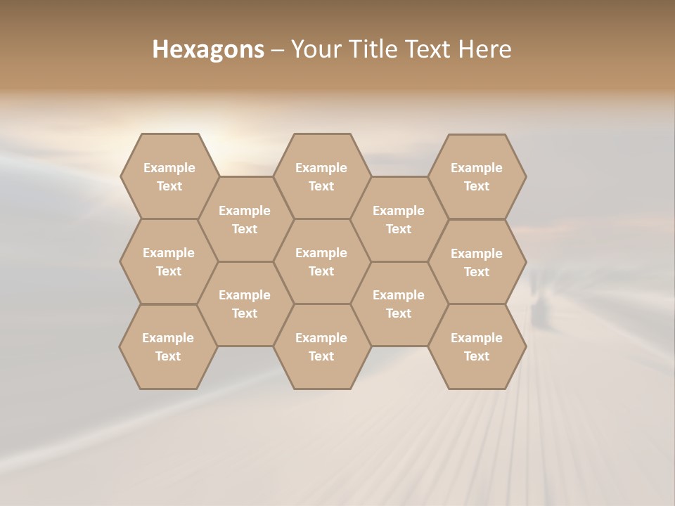 Sky Driver Way PowerPoint Template